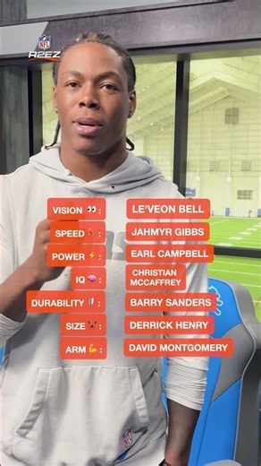 Jahmyr Gibbs builds the ultimate running back! @detroitlionsnfl