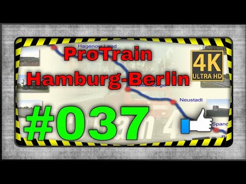 Microsoft Train Simulator Gameplay 4K – 037 – Pro Train Hamburg-Berlin – Einführungsfahrt Nacht 6/8