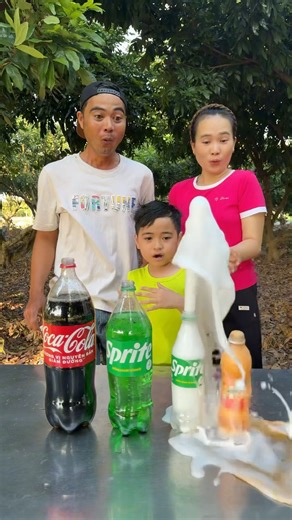 Mirinda and Sprite, Coca-Cola VS Mentos