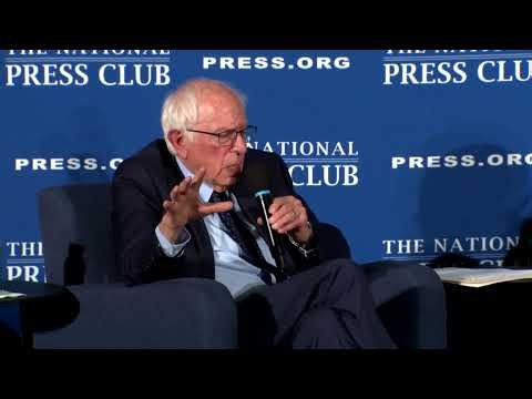 LIVE: Bernie Discusses the Future of American Politics at the National Press Club