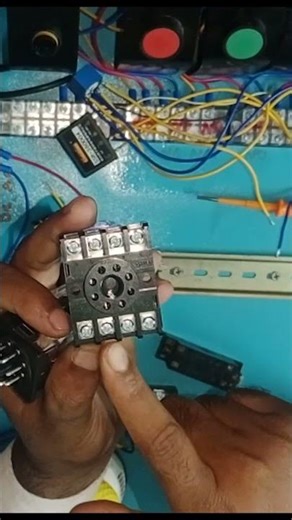 8 pin relay pinout. #youtubeshorts #relay #electrical #electronic #education #technology