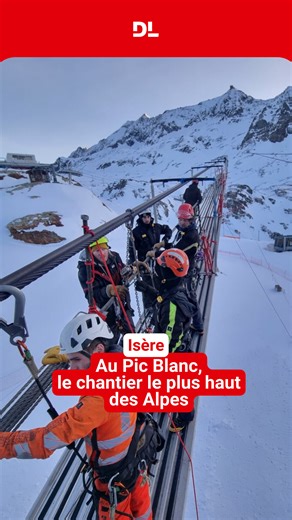 🚠 En octobre, le téléphérique sommital de L’Alpe d’Huez était victime de la tempête Benjamin et du givre. Un incident révélateur du choc climatique en haute montagne. ⛰️ La gare d’arrivée à 3330 m d’altitude et l’un de ses deux câbles tracteurs ont été endommagés. Depuis décembre les entreprises s’activent pour rouvrir la grande attraction du domaine de l’Oisans. Objectif : rouvrir pour le 30 janvier. 🎥 Antoine Chandellier 🎞️ Mégane Gillet | Le Dauphiné Libéré
