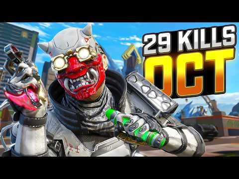AMAZING Octane 29 KILLS and 7,028 Damage Apex Legends