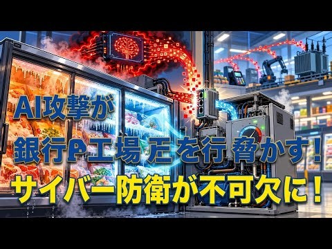 [オーディオファイル] 銀行も工場も安全じゃない…AIサイバー攻撃で変わるセキュリティの価値