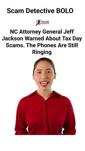 NC Attorney General Jeff Jackson Warned About Tax Day Scams. The Phones Are Still Ringing