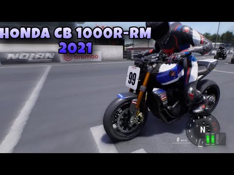 HONDA CB 1000R-RM🔥2021🏁| 1 Full Race | Ultra Realistic Bike Racing 🏁🔥#bike #bikerace