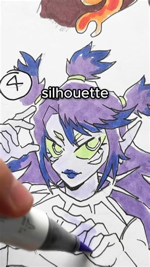 How to Draw an ORIGINAL CHARACTER!! 👀🎨 #arttutorial