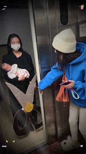 There Was NO ONE Outside 😱👻 | Lift Horror Prank | Viral Shorts