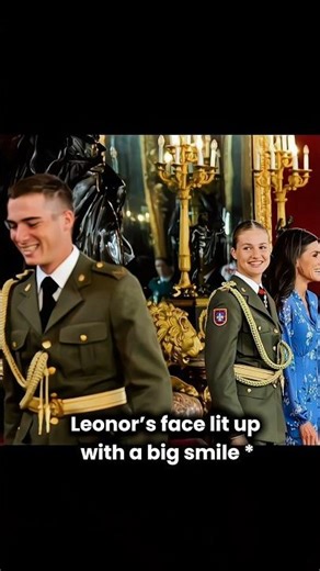 leonor's reaction #princess #king #history #shorts