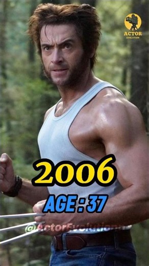 Hugh Jackman: Evolution through the years | Then vs Now #hughjackman #evolution #thenandnow