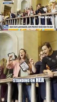 'MOVE THE F--- BACK!': Chaos unfolds after Tennessee redistricting vote #shorts