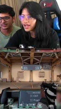 When she plays Valorant for the first time 😱