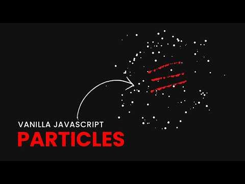 Vanilla Javascript Particles | Html CSS @OnlineTutorialsYT