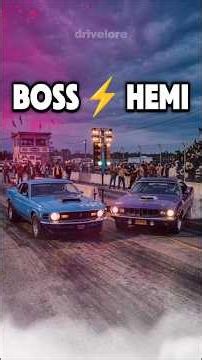Boss 429 vs Hemi ’Cuda — Which Muscle Car Was More Brutal?