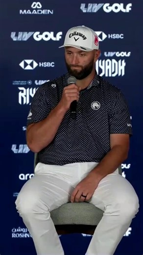 Jon Rahm and Tyrrell Hatton's reaction to Patrick Reed leaving LIV 👀 | The Golfing Gazette