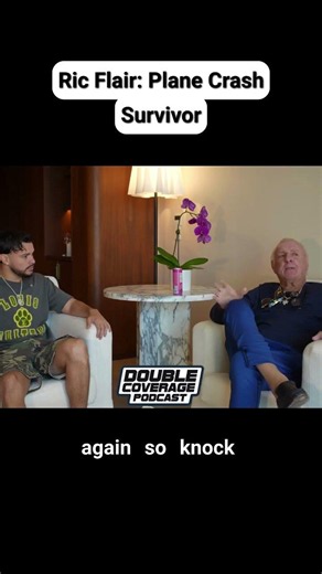 Ric Flair on Surviving a Plane Crash and Defying the Odds ✈️🐐
