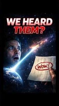 We Heard Aliens Once… Then Never Again (WOW Signal Mystery) #curiositydaily #space #universe