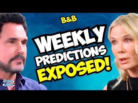 Bold and Beautiful Weekly Predictions: Bill EXPOSED & Brooke PANICS! | Soap Dirt B&B