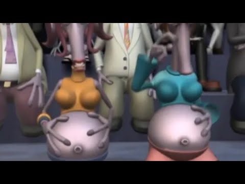 Talking pregnant juvenile alien’s belly buttons 🤰