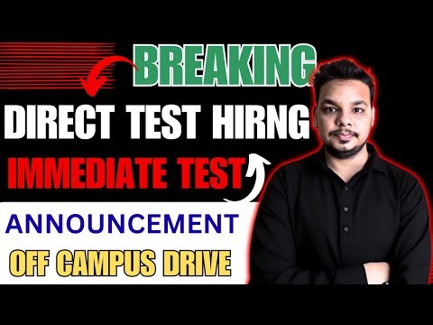 Finally Dentsu Direct Test Hiring Announced 2026, 2025 Batch | KPMG Hiring | Off Campus Drives