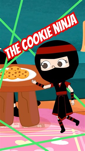 NINJA COOKIE MISSION!🥷 Don't Wake Daddy?!