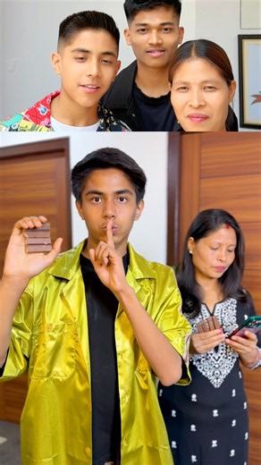 Chocolate Magic 🍫😆 | Reacts #shorts #magic #viral