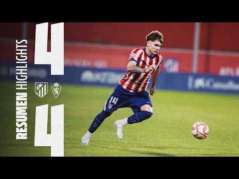 Atlético Madrileño 4-4 Zaragoza | ⚽ Kamate, Domènech, Miguel Gil & Muñoz | HIGHLIGHTS, 1ªRFEF 26/27