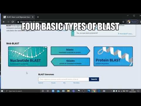 Dr. Jayarama Reddy Foundation| BLAST| Basic Local Alignment Search Tool| Bioinformatics| NCBI