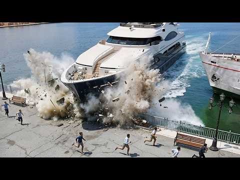 Biggest Ship Collisions and Mistakes Caught On Camera | Best Of Month #19