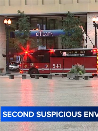 There was a large emergency response Thursday at the Cook County Building downtown Chicago after a suspicious letter addressed to Treasurer Maria Pappas was delivered to the building, ABC7 was told. #chicago #chicagonews #news