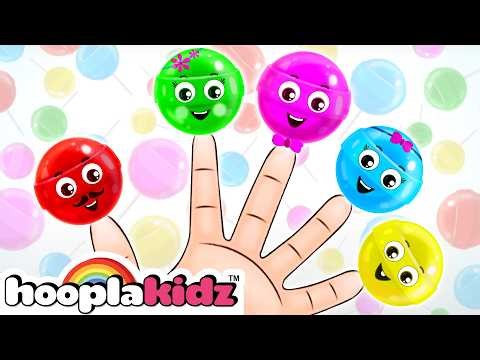 Finger Family Song With Colorful Lollipops and more Kids Songs @NurseryRhymeStreet