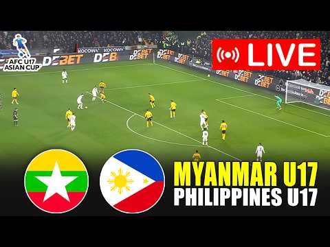 Live : Myanmar U17 vs Philippines U17 | aff U17 Championship 2026 | eFootball PES Gameplay