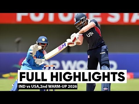 India Vs USA ICC CRICKET World Cup Warm Up Match Highlights 2026 | IND VS USA Highlights