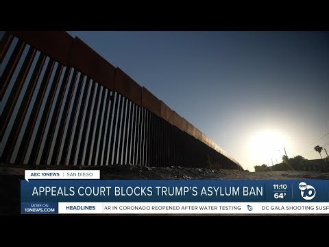 Appeals court blocks Trump's suspension of asylum claims