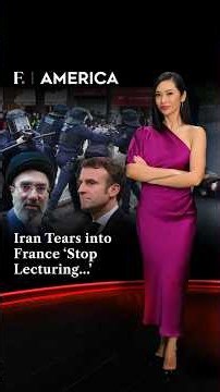 Iran Tears Into France 'Stop Lecturing...' | Firstpost America