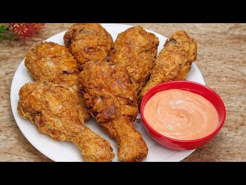 KFC Style Crispy Fried Chicken Recipe at Home || Saira Cheema
