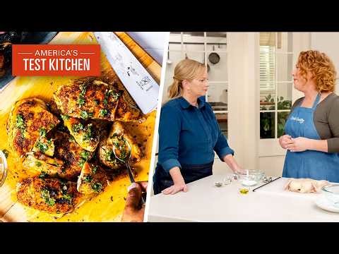 Easy One-Pan Dinner: Cast Iron Roasted Chicken and Root Vegetables | America's Test Kitchen