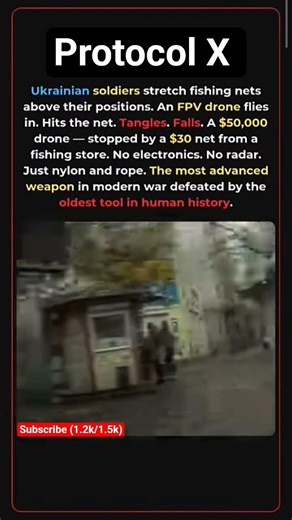 A $30 Net Vs. $50,000 War Drone 🕸️🪖