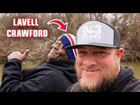 CRAPPIE FISHING WITH LAVELL CRAWFORD‼️ A CREEK CRAPPIE COMEDY‼️
