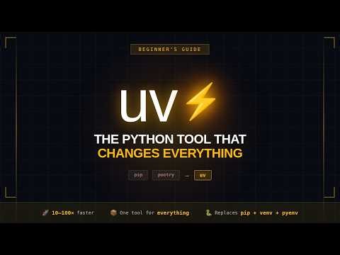 Replace PIP, Poetry & Venv with This One Tool (And It's 100x Faster)