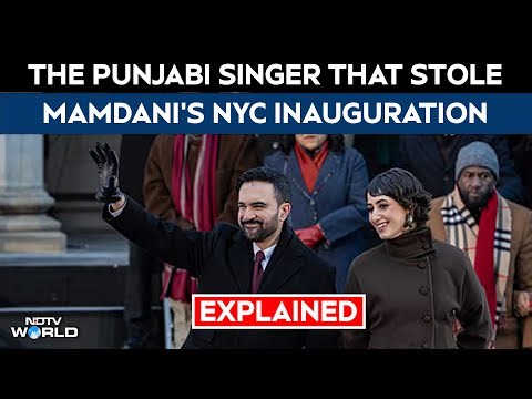 Zohran Mamdani News | Explained: The Punjabi Singer That Stole Zohran Mamdani's NYC Inauguration