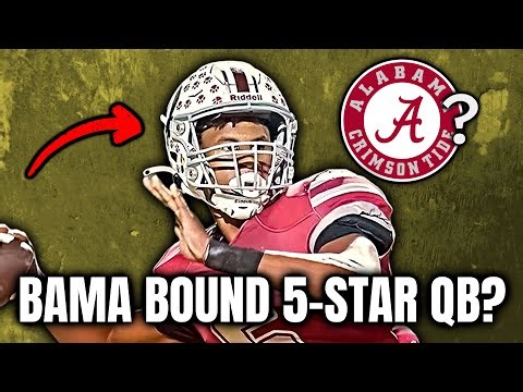 This 5-Star QB Has Alabama in His TOP 4 - Bama Bound? | Elijah Haven