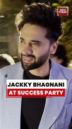Jackky Bhagnani Attends 'Main Wapas Aaunga' Success Party In Mumbai #celebrity #spotted