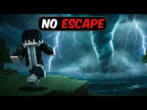 Surviving Minecraft's Deadliest Tornado!