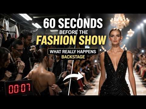 Fashion Show Backstage: 60 Seconds That Change Everything