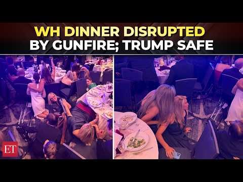 Gunfire disrupts WH dinner; President Trump safe, suspect in custody