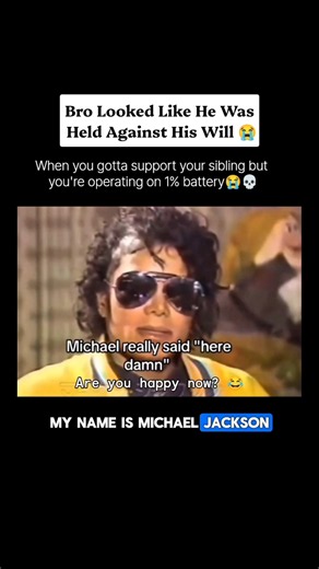 He Clearly Didn’t Want to Be There 😂 | Michael Jackson Campaigning for La Toya to Win an Award