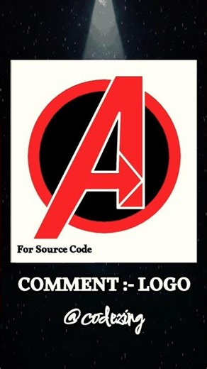 "AVENGERS LOGO" With Python 🔥