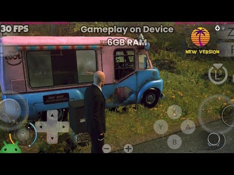 Hitman Absolution Test On Android Eden Emulator Latest Version Gameplay Snapdragon 865/6GB Ram