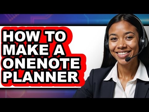 How to Make a Onenote Planner (only Way)